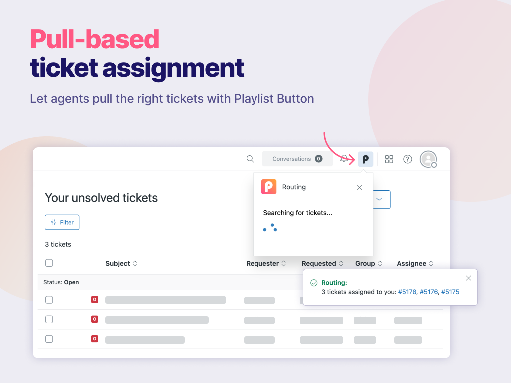 Routing feature detail — Workflows app on the Zendesk Marketplace